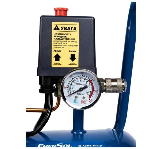 Компресор Enersol ES-AC285-24-2OF, 285 л/хв, 1.08 кВт (ES-AC285-24-2OF)