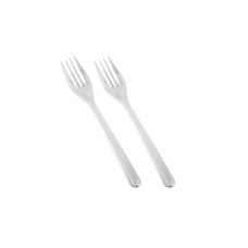 Виделки одноразові Швидkoff Пластикові прозорі 100 шт. (10711)