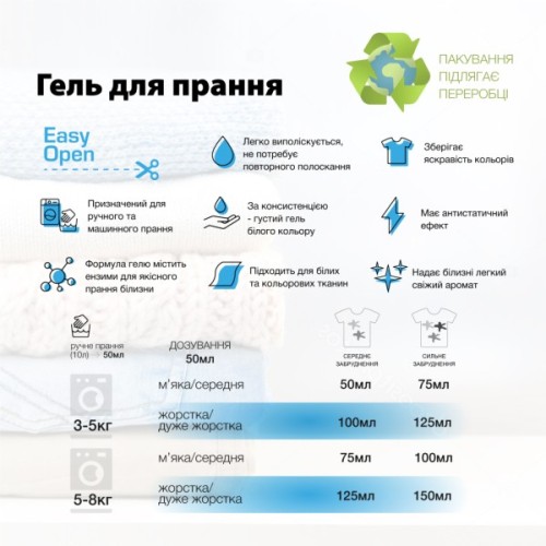 Гель для прання Carma Універсальний 1.7 л (4820204702229)