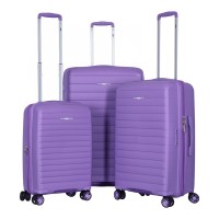 Набір валіз 2E Aero (L+M+S), лавандові (2E-SPP-AERO-SET3-LV)