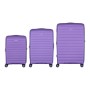 Набір валіз 2E Aero (L+M+S), лавандові (2E-SPP-AERO-SET3-LV)