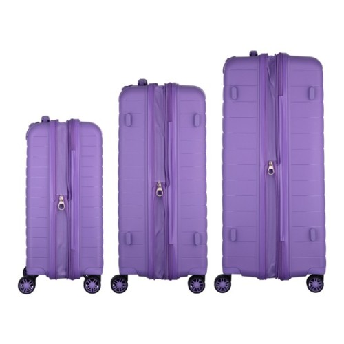 Набір валіз 2E Aero (L+M+S), лавандові (2E-SPP-AERO-SET3-LV)