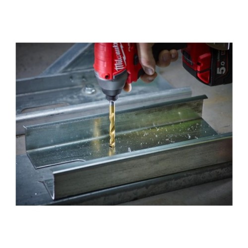 Свердло Milwaukee по металу RedHEX HSS-G TiN, 4,5 мм (48894710)