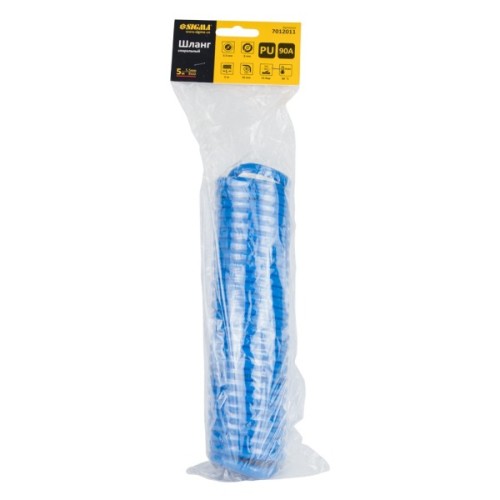 Пневматичний шланг Sigma спіральний поліуретановий (PU) 5м 5.5x8мм (7012011)