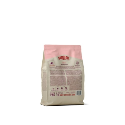 Сухий корм для кішок Carnilove True Fresh Turkey Sterilised 2 кг (8595602582129)