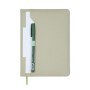Тижневик Buromax недатований SAVANA, A5, сірий, штуч.шкіра, 336 сторінок (BM.20800-09)