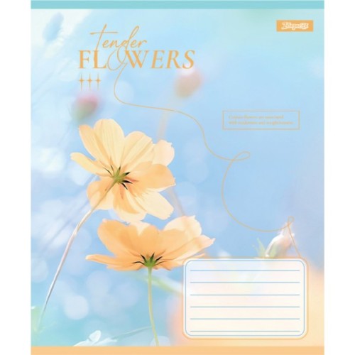 Зошит 1 вересня Tender Flowers А5 60 аркушів лінія (768083)
