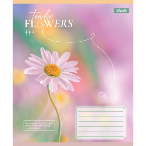 Зошит 1 вересня Tender Flowers А5 60 аркушів лінія (768083)