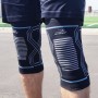 Фіксатор коліна PowerPlay PP-4099 Knee SupportЧорно/Сині S/M (PP_4099_S/M_Bl/Blue)