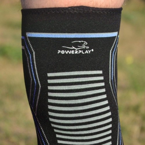 Фіксатор коліна PowerPlay PP-4099 Knee SupportЧорно/Сині S/M (PP_4099_S/M_Bl/Blue)