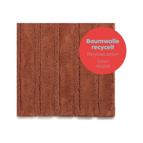 Килимок для ванної Kela Megan, теракотовий, 100х60х1.6 см (23590) (00000027718)