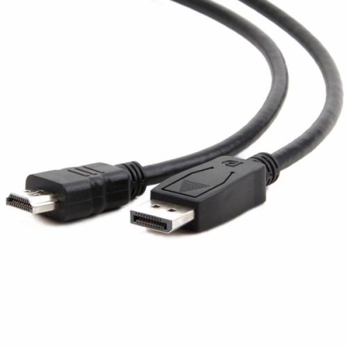 Кабель мультимедійний DisplayPort M to HDMI M 1.0m Cablexpert (CC-DP-HDMI-1M)