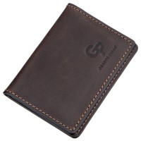 Кардхолдер Grande Pelle Обкладинка для водійських прав шкіряна Коричнева (11186)