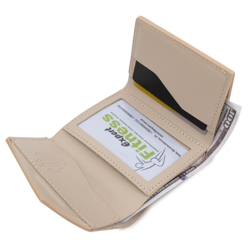 Гаманець Grande Pelle Бежевий (11520)