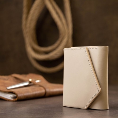 Гаманець Grande Pelle Бежевий (11520)