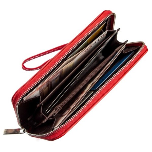 Гаманець Kivi З екошкіри Червоний (19041)