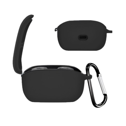 Чохол для навушників BeCover Silicon для JBL Vibe 100 TWS Black (710188)