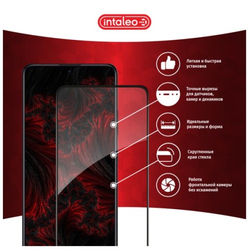 Скло захисне Intaleo Full Glue Xiaomi Redmi Note 11 5G Black (1283126522802)