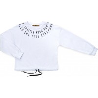 Кофта дитяча A-Yugi з куліскою (4110-158G-white)