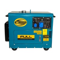 Генератор FULL дизельний FDK10000SC, 230V, 50Hz, 7.5kW, 30 л, 2л/год, ручний/електростартер (без АКБ) (FDK10000SC)