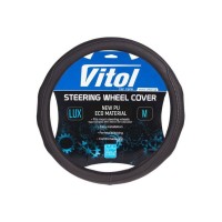 Чохол на руль VITOL M чорн (VLOD-19P009 BK M)