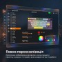 Клавіатура Ajazz AK820 Sea Salt Switch RGB USB-C UA Black (AK820-SS-BGY)