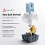 Клавіатура Ajazz AK820 Sea Salt Switch RGB USB-C UA Black (AK820-SS-BGY)