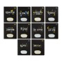 Зошит ZiBi набір учнівських BLACK 36 аркушів 10 штук, 8 предметів (ZB.1730-99)