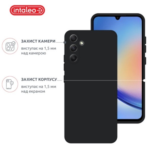 Чохол до мобільного телефона Intaleo SoftShell Samsung Galaxy A34 5G Black (1283126567087)