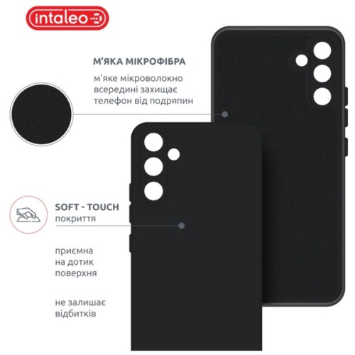 Чохол до мобільного телефона Intaleo SoftShell Samsung Galaxy A34 5G Black (1283126567087)