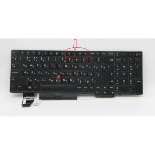 Клавіатура ноутбука Lenovo ThinkPad T15 Gen1/Gen2 черн с черн ТП UA (A46203)