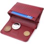 Гаманець ST Leather З натуральної шкіри Червоний (22731)