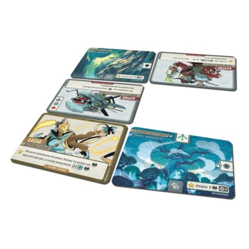 Настільна гра Geekach Games Битви гербів. Базова гра: Безлистий ліс (Battlecrest: Fellwoods Base Game) (GKCH172bc)