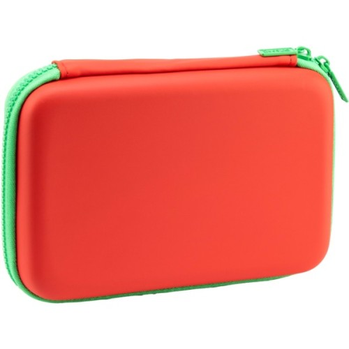 Пенал Cool For School з тисненням, 1 відділення (QT-5704-Red)