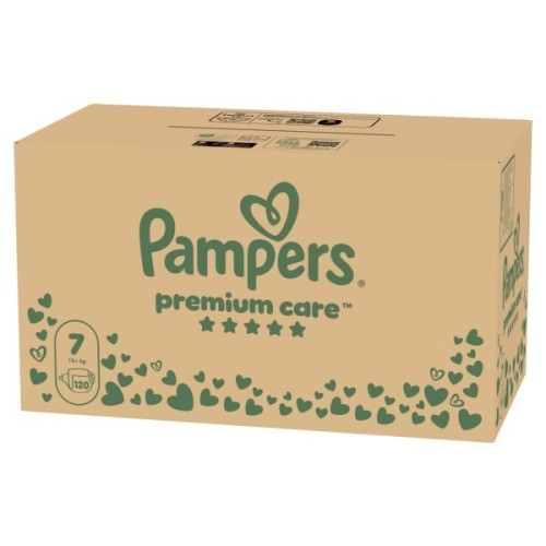 Підгузки Pampers Premium Care Розмір 7 (15+ кг) 120 шт (8006530223638)