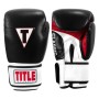Боксерські рукавички Title Classic Leather 2.0 Black/White/Red M 12 oz (CSBGL2 M BK/WH/RD)