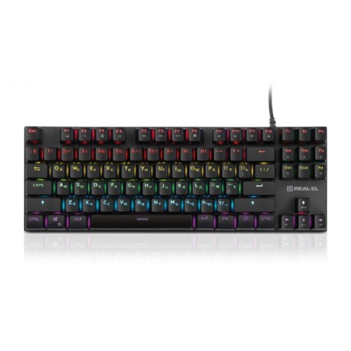 Клавіатура REAL-EL M 05 USB Grey (EL123100044)