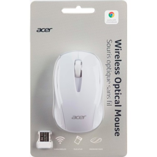 Мишка Acer Optical Wireless White (GP.MCE11.00Y)
