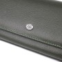 Гаманець ST Leather З натуральної шкіри Зелений (23068)