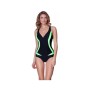 Купальник Aqua Speed Greta 351-01 чорний, салатовий 44 (5908217655455)