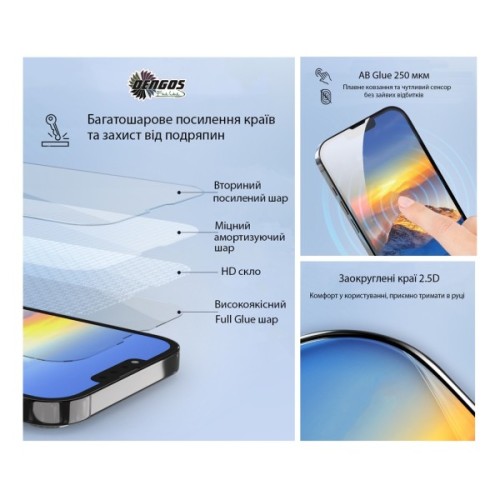 Скло захисне Dengos Full Glue Xiaomi 15T/15T Pro Black (TGFG-430)