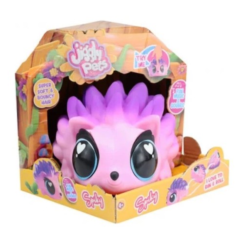 Інтерактивна іграшка Jiggly pets Їжачок рожевий (6337830)