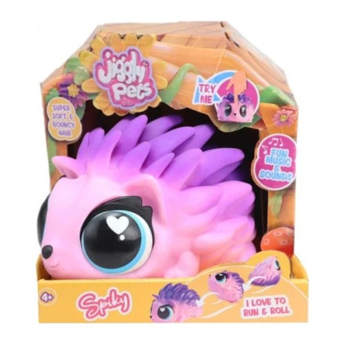 Інтерактивна іграшка Jiggly pets Їжачок рожевий (6337830)