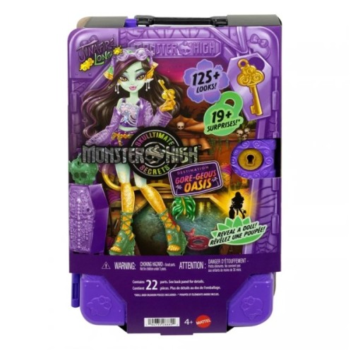 Лялька Monster High Набір-сюрприз Кошмарні канікули Жахо-секрети Джиніфаєр (JDR52)
