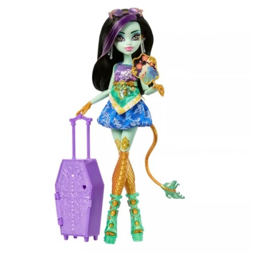 Лялька Monster High Набір-сюрприз Кошмарні канікули Жахо-секрети Джиніфаєр (JDR52)