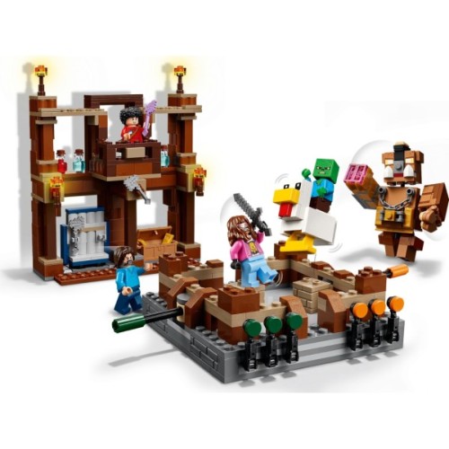 Конструктор LEGO Minecraft Бійцівський ринг у лісовому маєтку (21272)