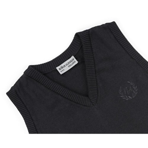 Жилет дитячий Na в'язаний (12-2064-140B-black)