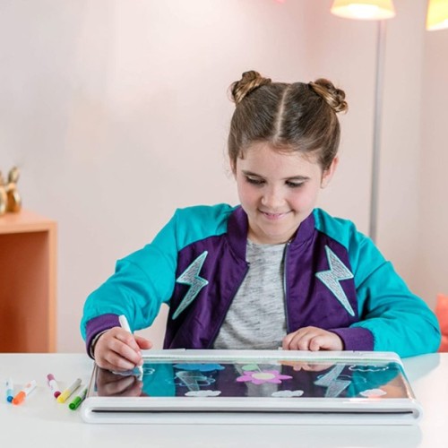 Набір для творчості Crayola Дошка для малювання з підсвічуванням у комплекті з фломастерами (74-7504-M)