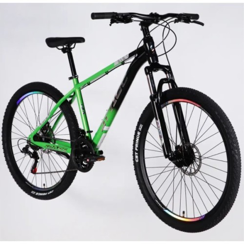 Велосипед Space 27.5" PHAETON DD FR рама-17" AL 2026 зелено-чорний (OPS-SP-27.5-080)