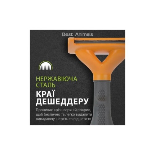 Фурмінатор для тварин FURminator для собак з короткою шерстю Short Hair М (4048422151388)